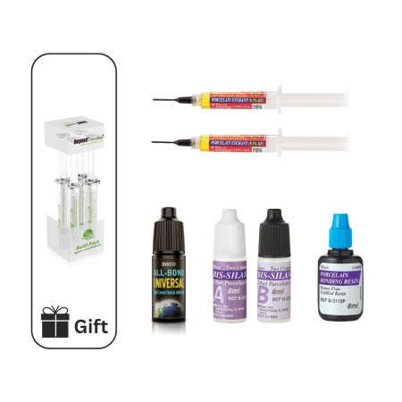 پکیج ویژه Bisco-Bond universal+Bis-Silane+Porcelain Bonding+ Pocelain Etch